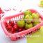 Useful Medium Size Plastic Storage Basket, Basket Storage Fruit Vegetable Basket