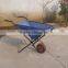 WB0400 portable lightweight garden trash folding fabric wheelbarrow