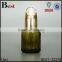  china 15ml dark green frosted cosmetic essence perfume empty glass bottle basket dropper bottle glass wholesale