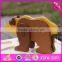 2017 New product children diy wooden animals puzzle games W14G039
