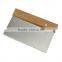 kitchen utensils stainless steel dough scraper with wood handle