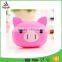 Promotional cartoon shape silicone coin bag food grade silicone coin wallet for kids