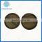 round burnt color pine wood tray