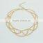 Simplify design women gold and silver anklet chain SP6055