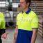 hi-vis high visibility wholesale men's workwear safety polo t shirt hi vis t shirt