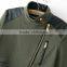 Fashion polyester and wool pu combination quilting high quality garment mamufacturer ladies coats jackets