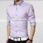 fashion cotton slim fit custom men shirt (201501)