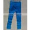 cotton/spandex blue excess inventory pant stock