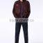 MGOO 2017 New Style Custom Nylon Fashion Jackets Front And Back Embroidery YKK Zippers Bomber Coat