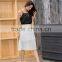 elestic band rayon casual short skirt pictures of a-line skirt