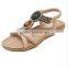 zm50191b plus size lady shoes breathe falt women sandal
