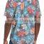 Vibrant Floral-print Men's Latest Formal Easy Shirt