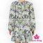Yiwu Lovebaby New Model Girl Ruffle Bloomers Fancy Dress Printed Pattern Long Sleeve Frock Design For Baby Girl