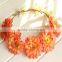 Wholesale Artifical Flora Bridal Headband Sunflower Head Wreath