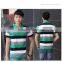Hot Sale Custom High Quality Pure Short Sleeve Stripe Polo Shirt For Man