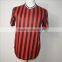 Striped T-shirt Sports Wear O-neck 100% Polyester