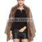 Europe and the United States autumn and winter new high-end cloak cloak fashion faux fox fur long fur shawl