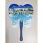 PP Promotional Fan With Plastic Handle