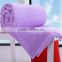 Supper soft blanket 100% polyester colorful warm
