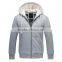 zipper hooded autumn winter clothes warmth  china mens sports coat