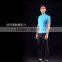 High tech men fleece sports compression tights