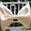 Popular Simple Bow for Wedding Chair Decoration