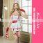 NO MOQ Hollow Out White Japanese Sex Nurse Costume Dress