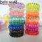 Fashion Factory Price Small Size Transparent Elastic Telephone Wire Hair Band Colorful Hair Accessories