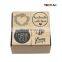 5pcs High Quality DIY Drawing Rubber Stamp for Thanks-you Note Making
