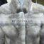 Winter Warm Mink Fur Long Coat Womens
