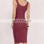 Long Ladies Fashion Dresses Pictures Knitted Dress