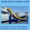 yacht wayslide inflatable,inflatable water slide for yacht,sealed water slide