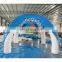 Used Outdoor Inflatable Blue Tent for Event, Advertising Inflatable Air-saeled Tent for sale