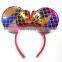 multicolor mermaid ear mickey mouse ear headband