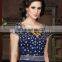 Party wear blue elegant embroidered suits for girls and woman