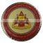 Custom souvenir chinese gold plated metal coin