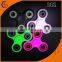 Trending toys 2017 glow-in-the-dark light up fluorescent fidget spinner