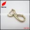 High quality light gold 20mm D eye swivel snap hook for bag