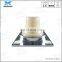 European Style Shower Room Waste Drain Bathroom Floor Drain Grate With Chrome Plating
