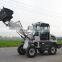 0.8ton Zl08 CE Approved mini front end loader for sale