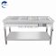 Hotel restaurant thermal insulation food warmer stainless steel food warmer container gasbainmarie