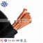 Flat Copper Welding Cable Rubber Insulated Power Cable