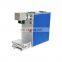 Low price Fiber Laser marking machine for metal hardware, parts, firearms and jewelyfrom Jinan 10W 20W 30W 50W 100W