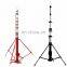 antenna tripod aluminum portable telescoping tower mast kit new