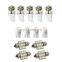 13x Pure White LED Lights Interior Package Kit for Dome License Plate Lamp Bulbs
