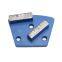Abrasives, concrete trapezoidal shoes