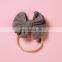 Baby Girl Bow Headband Nylon Headband For Infant