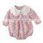 2020 Autumn Baby Girl Idyllic Floral Cute Long-sleeved Shirt