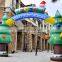 2020 Xmas Holiday Decoration Inflatables Ornaments Outdoor Arches Inflatable Christmas Tree Arch