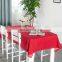 Cheap Ready Made Solid Color Simple Fashion Waterproof Stain Resistant Rectangle Fancy Table Cloth